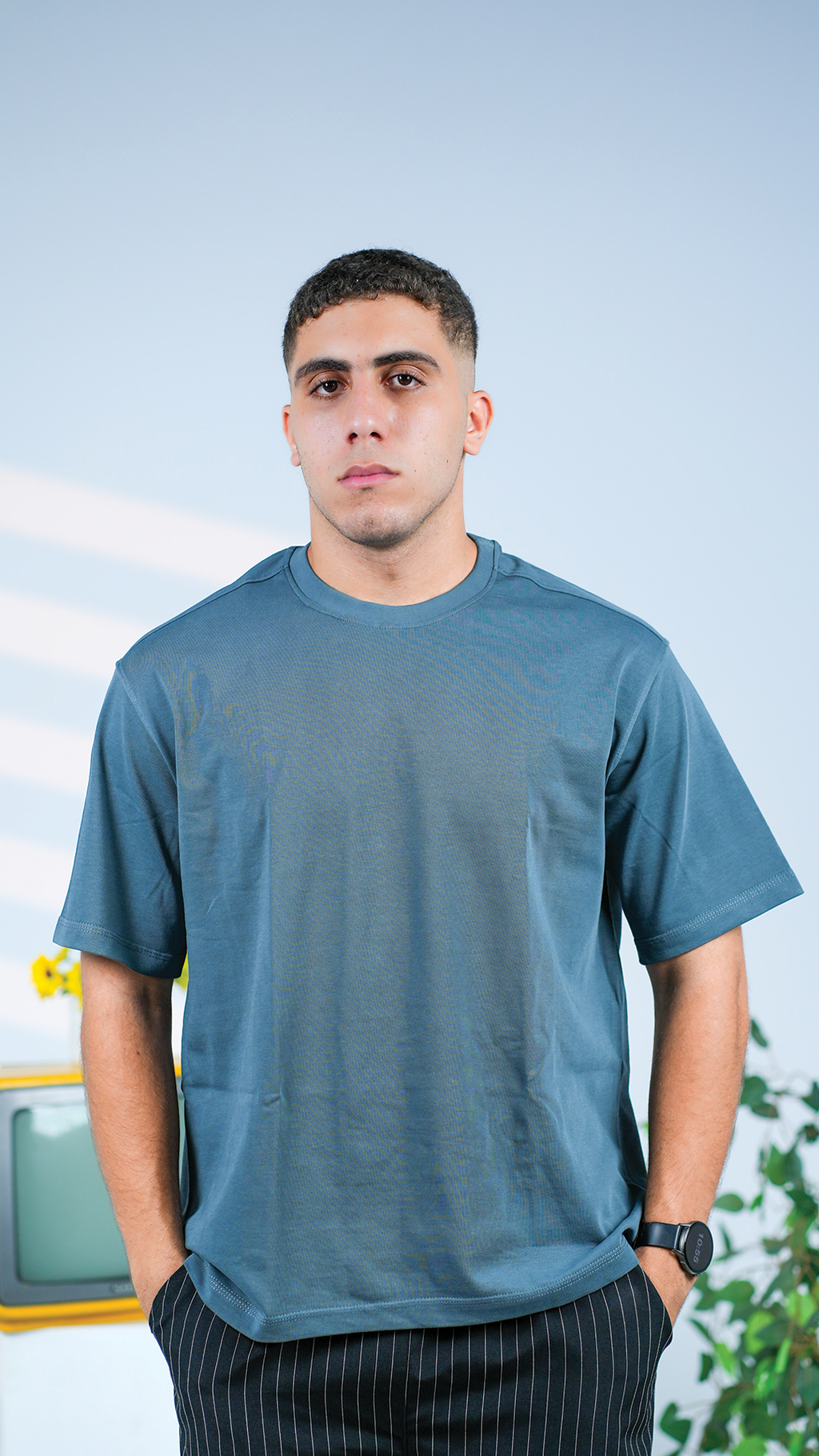 Oversized Grey Tee